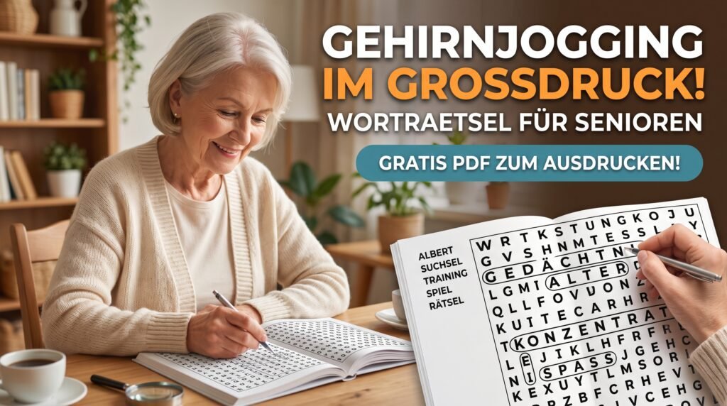 wortsuchrätsel für Senioren